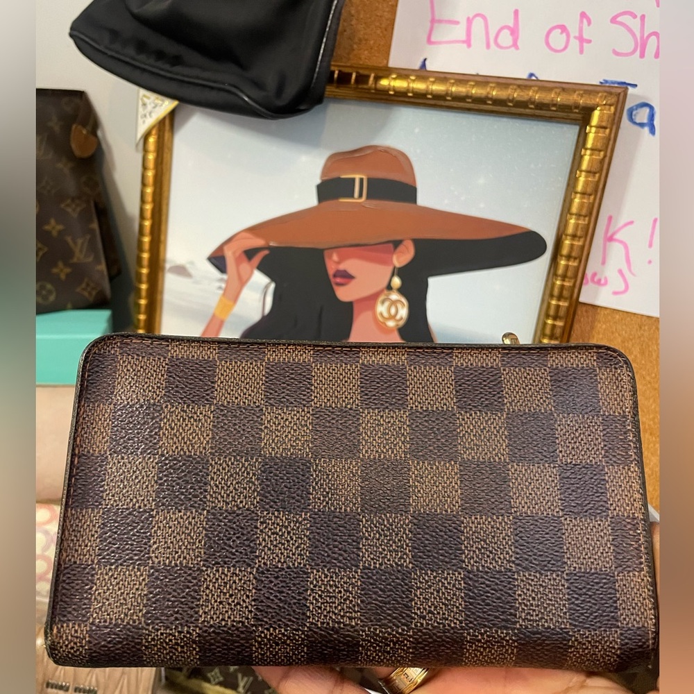 No zipper Damier